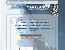 Tablet Screenshot of maxblanco.com